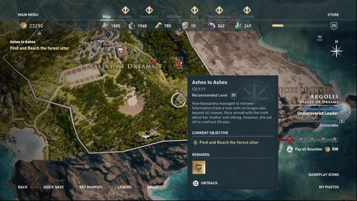 Its time to get Chrysis - AC Odyssey: A Prescription for Discovery - Main Storyline - Assassins Creed Odyssey Guide
