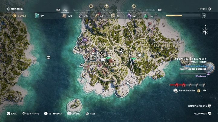 How to start: Speak with the Beggar - AC Odyssey: Silver Islands, Side Quests - Side Quests - Assassins Creed Odyssey Guide