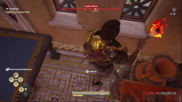 The doll is hidden behind the table - AC Odyssey: Silver Islands, Side Quests - Side Quests - Assassins Creed Odyssey Guide