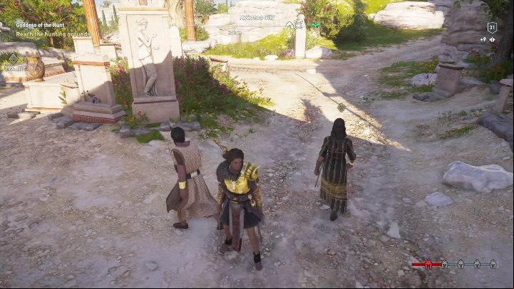 Description: Head to the temple and speak with Kyra - AC Odyssey: Silver Islands, Side Quests - Side Quests - Assassins Creed Odyssey Guide