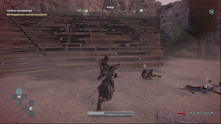 You are attacked by Megakreon - AC Odyssey Legacy of the first blade: Order of the Storm - Order of the Ancients - Assassins Creed Odyssey Guide