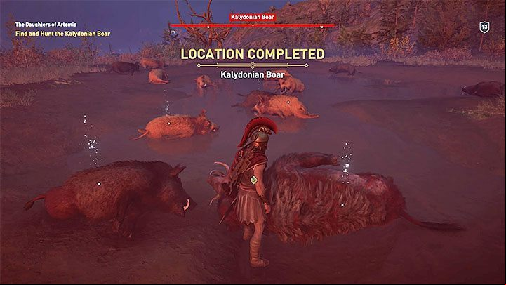 When talking to Daphnae, you can decide to eliminate the Kalydonian Boar - AC Odyssey: Master of the Hunt Trophy - Trophy Guide - Assassins Creed Odyssey Guide