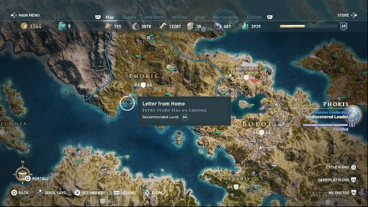 You start the adventure in Phokis - Every Story Has An Ending - Side Quests in Assassins Creed Odyssey - Free DLC Side Quests - Assassins Creed Odyssey Guide