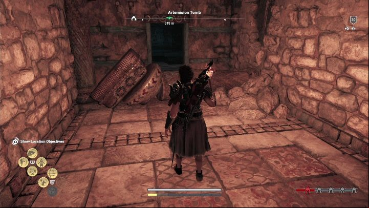 Watch out, Artemision Tomb is full of snakes - AC Odyssey: Tombs in Abantis Islands - Tombs - Assassins Creed Odyssey Guide