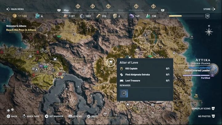 5 - AC Odyssey: Ainigmata Ostraka in Attika - Ainigmata Ostraka - Assassins Creed Odyssey Guide