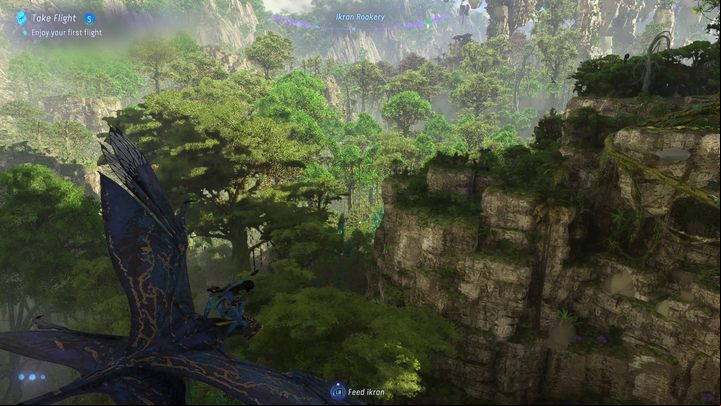 Near the top, Ikran will finally trust you enough to let you mount him - Avatar Frontiers of Pandora: Ikran - Basics - Avatar Frontiers of Pandora Guide
