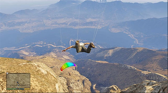 Dont forget to open the parachute! - GTA 5: Maude: Glenn Scoville - Strangers and Freaks missions - GTA 5 Guide