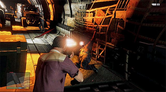 Get rid of all the mercenaries - GTA 5: Minor Turbulence walkthrough - Main missions - GTA 5 Guide