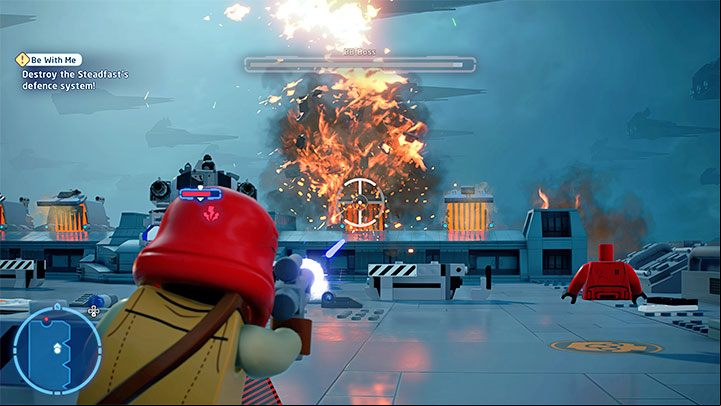 Take action after BB-Boss finishes shooting - LEGO Skywalker Saga: Be With Me - walkthrough - Episode 9 - The Rise of Skywalker - LEGO Skywalker Saga Guide