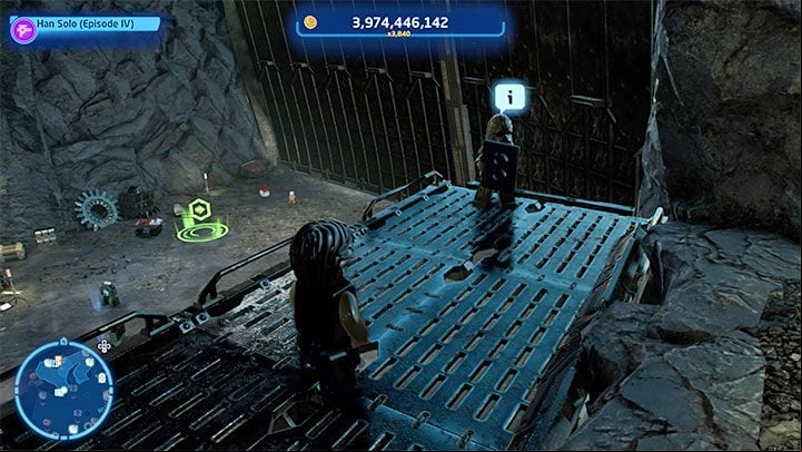 After landing, go towards the balconies and ladders shown in screenshot 1, thanks to which you will reach the path leading to the upper level - LEGO Skywalker Saga: Wheres the Wookiee? - list of all (part 1) - Challenges - LEGO Skywalker Saga Guide