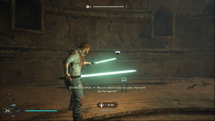 This titular Meditation Room is circular and you'll visit it shortly after ing through the Crypt of Uhrma meditation point - Jedi Survivor: Trailhead Pantheon on Jedha - list of secrets - Jedha - Star Wars Jedi Survivor guide